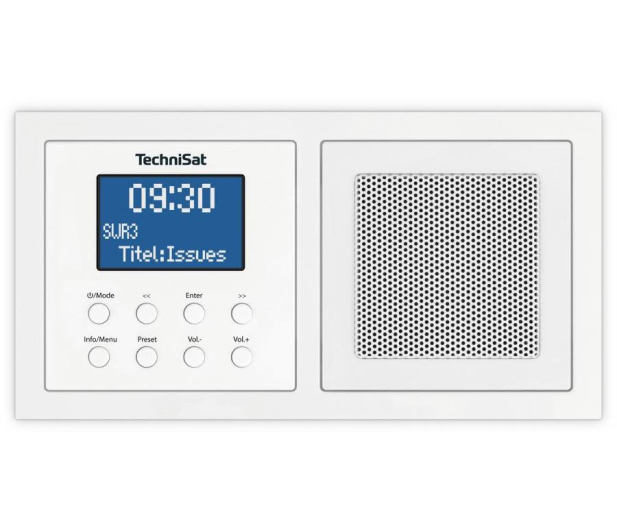 TECHNISAT DIGITRADIO UP 1 Białe - 436481 - zdjęcie